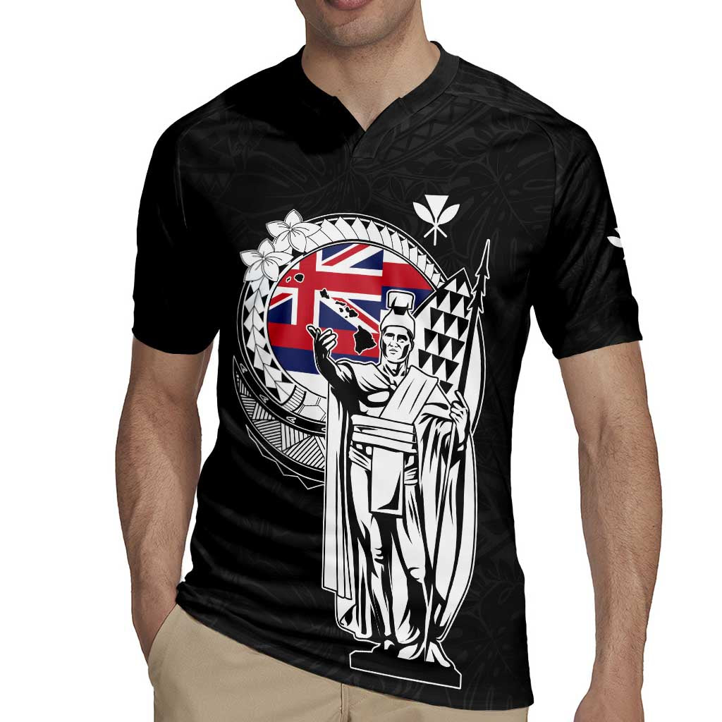 Personalized Hawaii King Kamehameha Rugby Jersey Flag Polynesian Pattern LT01 - Polynesian Pride