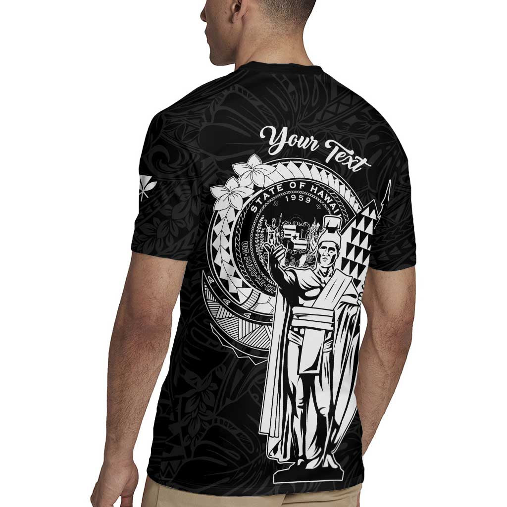 Personalized Hawaii King Kamehameha Rugby Jersey Flag Polynesian Pattern LT01 - Polynesian Pride