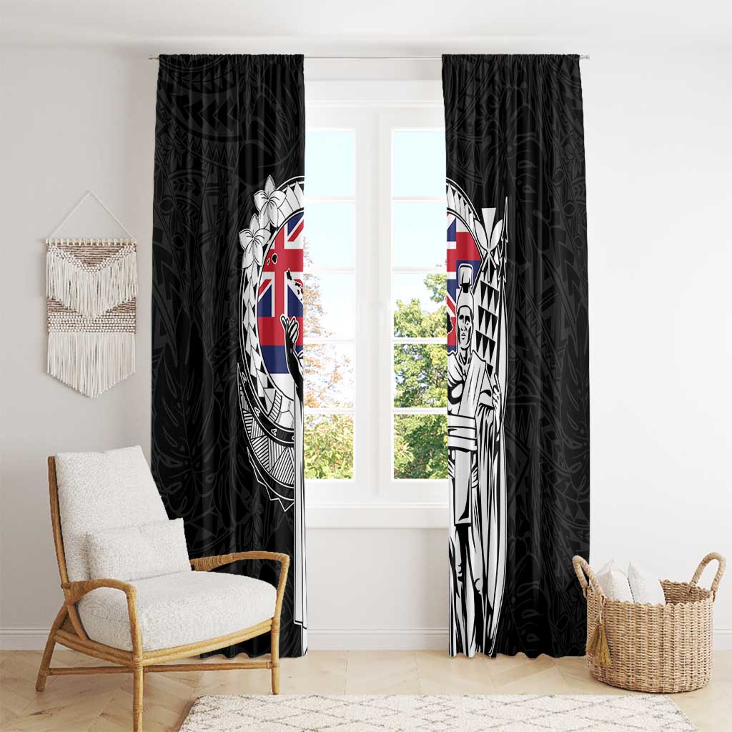 Hawaii King Kamehameha Window Curtain Flag Polynesian Pattern LT01 - Polynesian Pride