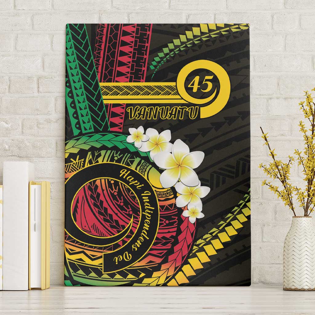 Vanuatu Independence Day Canvas Wall Art Yumi 45th Hapi Indipendens Dei LT01
