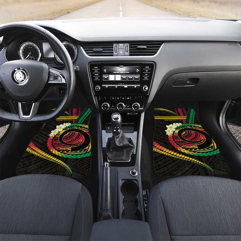 Vanuatu Independence Day Car Mats Yumi 45th Hapi Indipendens Dei LT01