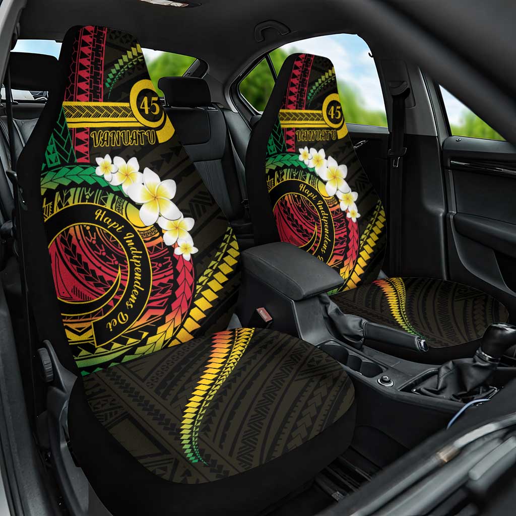 Vanuatu Independence Day Car Seat Cover Yumi 45th Hapi Indipendens Dei LT01