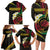 Vanuatu Independence Day Family Matching Long Sleeve Bodycon Dress and Hawaiian Shirt Yumi 45th Hapi Indipendens Dei LT01
