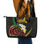 Vanuatu Independence Day Leather Tote Bag Yumi 45th Hapi Indipendens Dei LT01