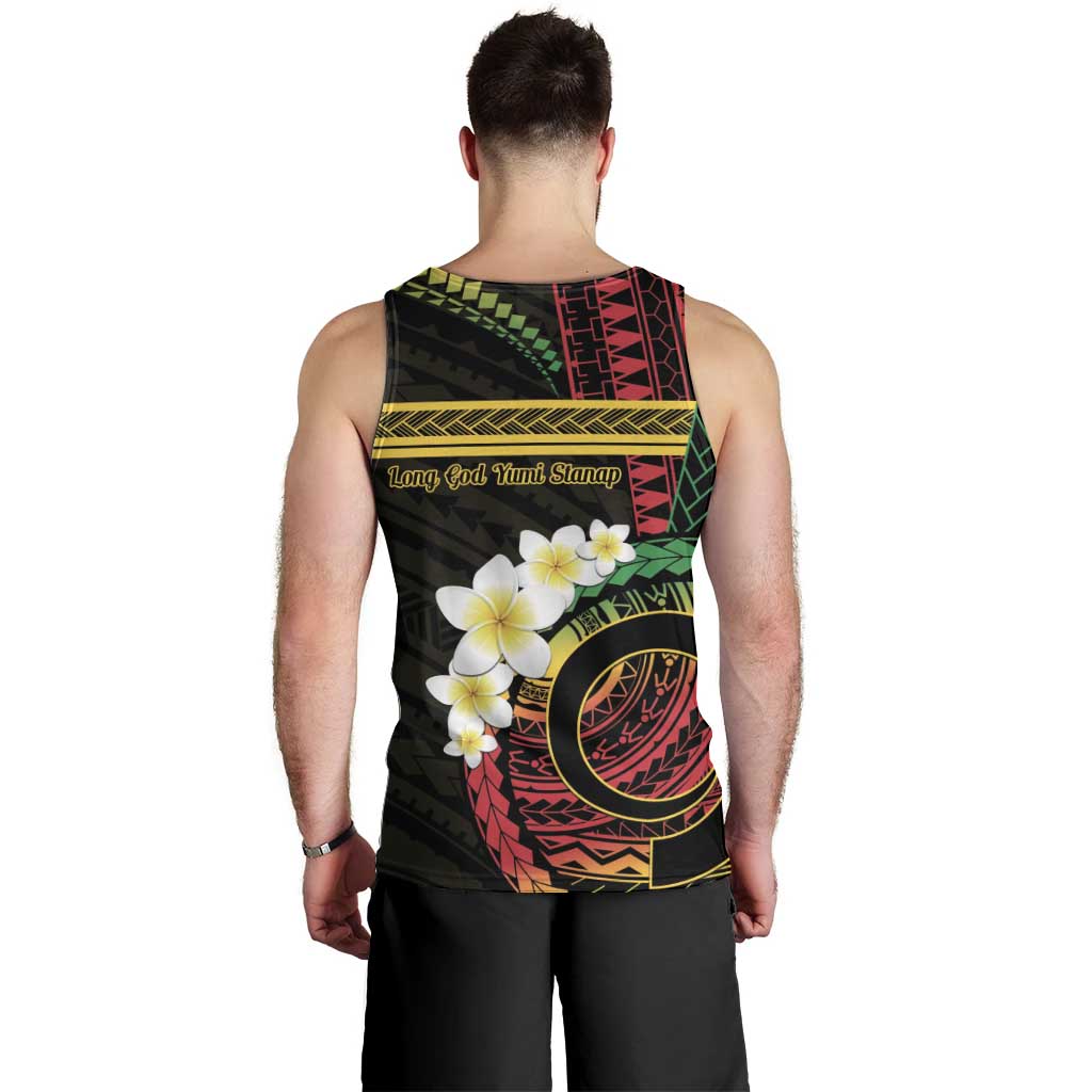Vanuatu Independence Day Men Tank Top Yumi 45th Hapi Indipendens Dei LT01