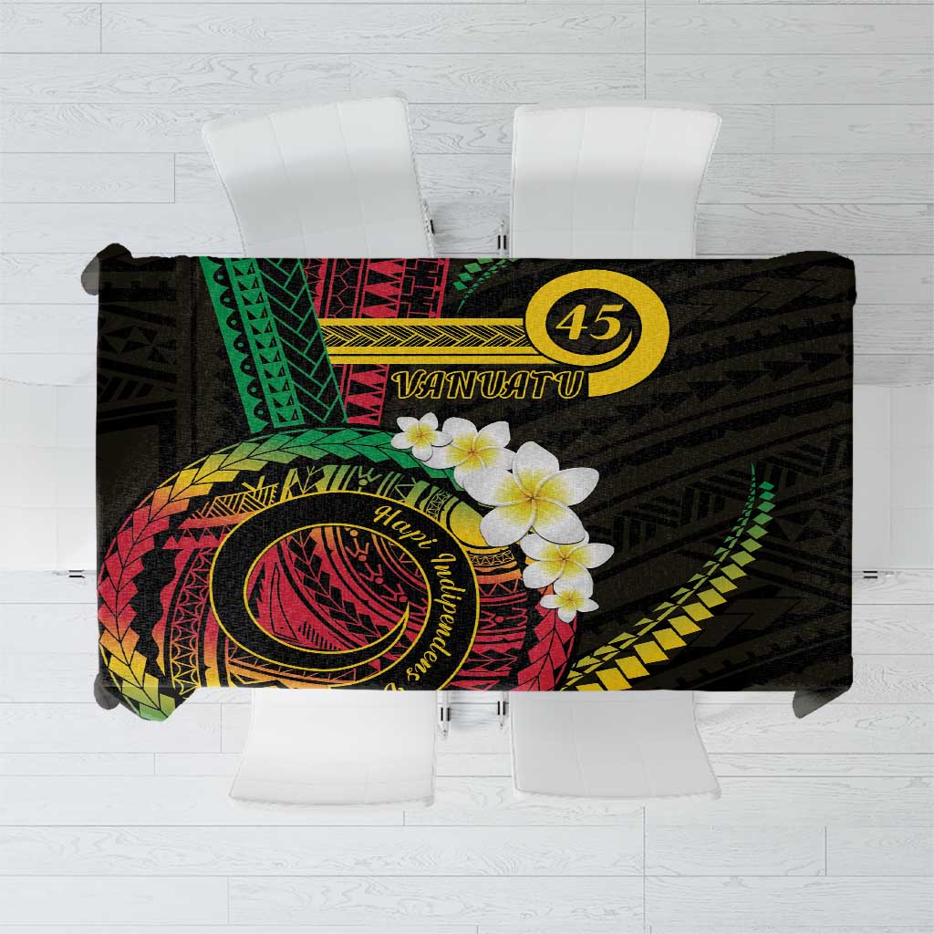 Vanuatu Independence Day Tablecloth Yumi 45th Hapi Indipendens Dei LT01