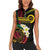 Vanuatu Independence Day Women Sleeveless Polo Shirt Yumi 45th Hapi Indipendens Dei LT01