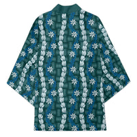 Pikake Maile Tiare Lei Kimono Polu Lauhala Pattern