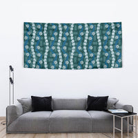 Pikake Maile Tiare Lei Tapestry Polu Lauhala Pattern