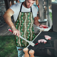 Pikake Maile Tiare Lei Apron Omaomao Lauhala Pattern