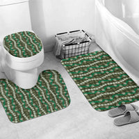 Pikake Maile Tiare Lei Bathroom Set Omaomao Lauhala Pattern