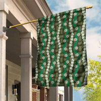Pikake Maile Tiare Lei Garden Flag Omaomao Lauhala Pattern