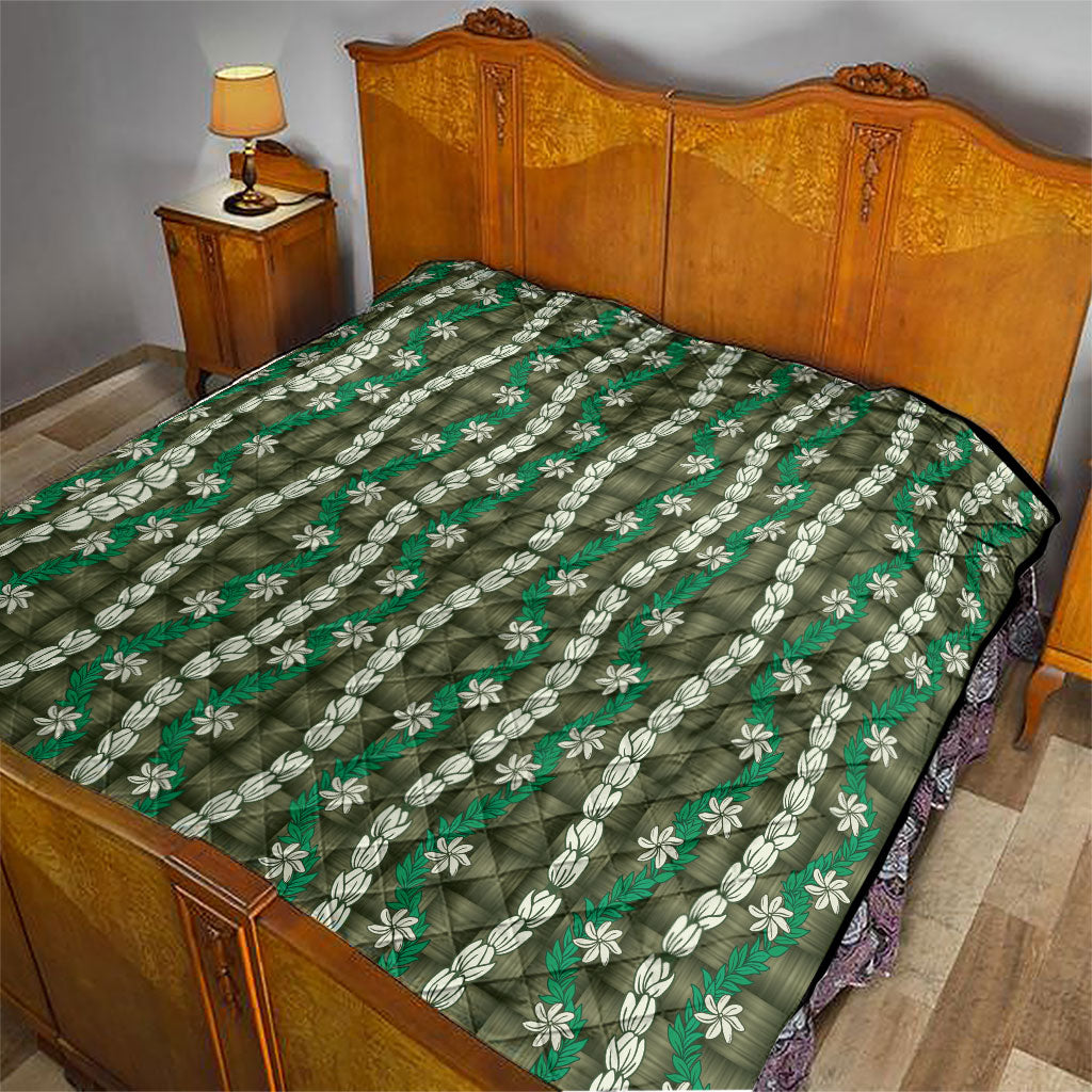 Pikake Maile Tiare Lei Quilt Omaomao Lauhala Pattern