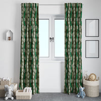 Pikake Maile Tiare Lei Window Curtain Omaomao Lauhala Pattern