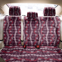 Pikake Maile Tiare Lei Back Car Seat Cover Akala Lauhala Pattern