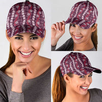 Pikake Maile Tiare Lei Classic Cap Akala Lauhala Pattern