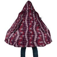 Pikake Maile Tiare Lei Cloak Akala Lauhala Pattern