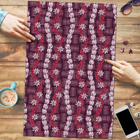 Pikake Maile Tiare Lei Puzzle Akala Lauhala Pattern