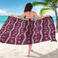 Pikake Maile Tiare Lei Sarong Akala Lauhala Pattern