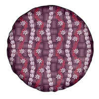 Pikake Maile Tiare Lei Spare Tire Cover Akala Lauhala Pattern