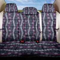 Pikake Maile Tiare Lei Back Car Seat Cover Poni Lauhala Pattern