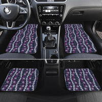 Pikake Maile Tiare Lei Car Mats Poni Lauhala Pattern