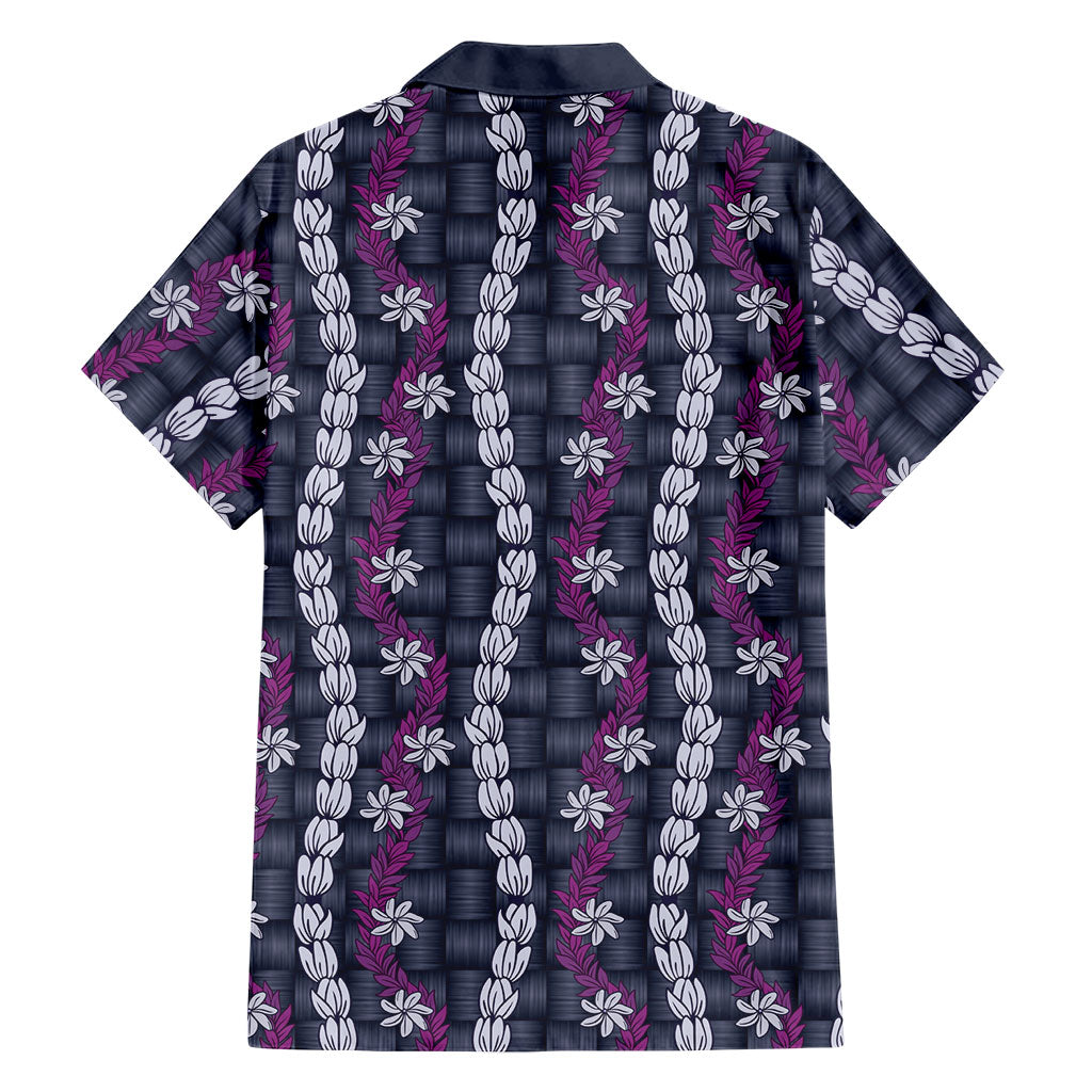 Pikake Maile Tiare Lei Hawaiian Shirt Poni Lauhala Pattern