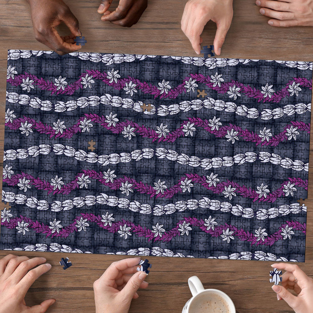 Pikake Maile Tiare Lei Puzzle Poni Lauhala Pattern