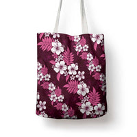 Hawaiian Hibiscus Tribal Floral Pink Tote Bag Polynesian Tapa Pattern LT01 - Polynesian Pride