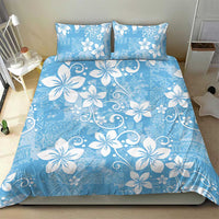 Fiji Tapa Pattern Bedding Set Plumeria Floral LT01 - Polynesian Pride