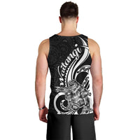 New Zealand Waitangi Day Men Tank Top Aotearoa Te Tiriti O Waitangi Kiwi Black Version LT01 - Polynesian Pride