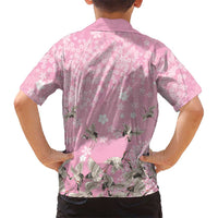 Cranes Sakura Floral Pink Pastel Hawaiian Shirt Hawaii Japan Culture LT01 - Polynesian Pride