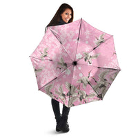 Cranes Sakura Floral Pink Pastel Umbrella Hawaii Japan Culture LT01 - Polynesian Pride