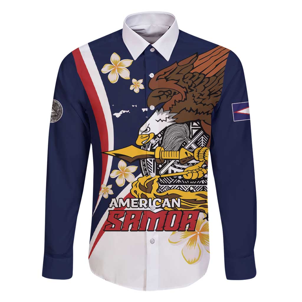 Personalized American Samoa Family Matching Short Sleeve Bodycon Dress and Hawaiian Shirt Amerika Samoa Bald Eagle