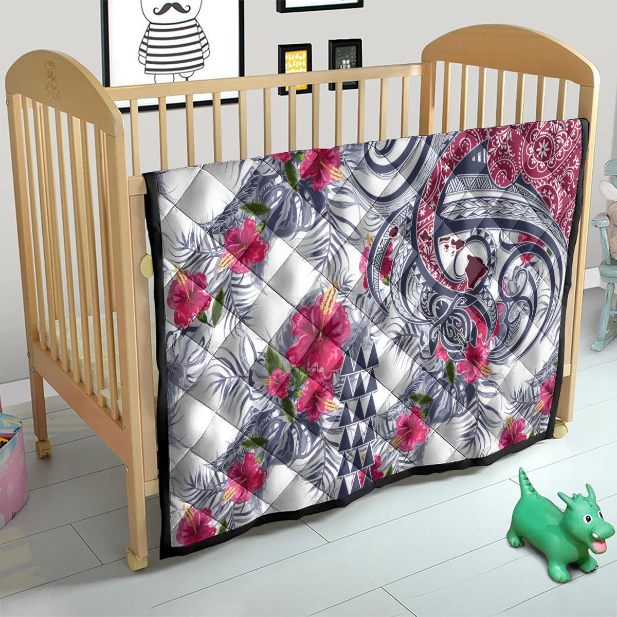 Hawaii Kakau Mix Paisley Pattern Quilt Polynesian Tropical Unique Style LT01 - Polynesian Pride