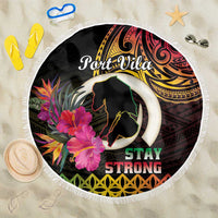 Vanuatu Port Vila Stay Strong Beach Blanket Long God Yumi Stanap