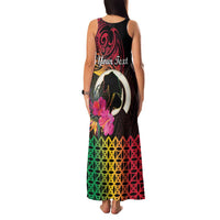 Personalised Vanuatu Port Vila Stay Strong Family Matching Tank Maxi Dress and Hawaiian Shirt Long God Yumi Stanap