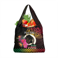 Vanuatu Port Vila Stay Strong Grocery Bag Long God Yumi Stanap