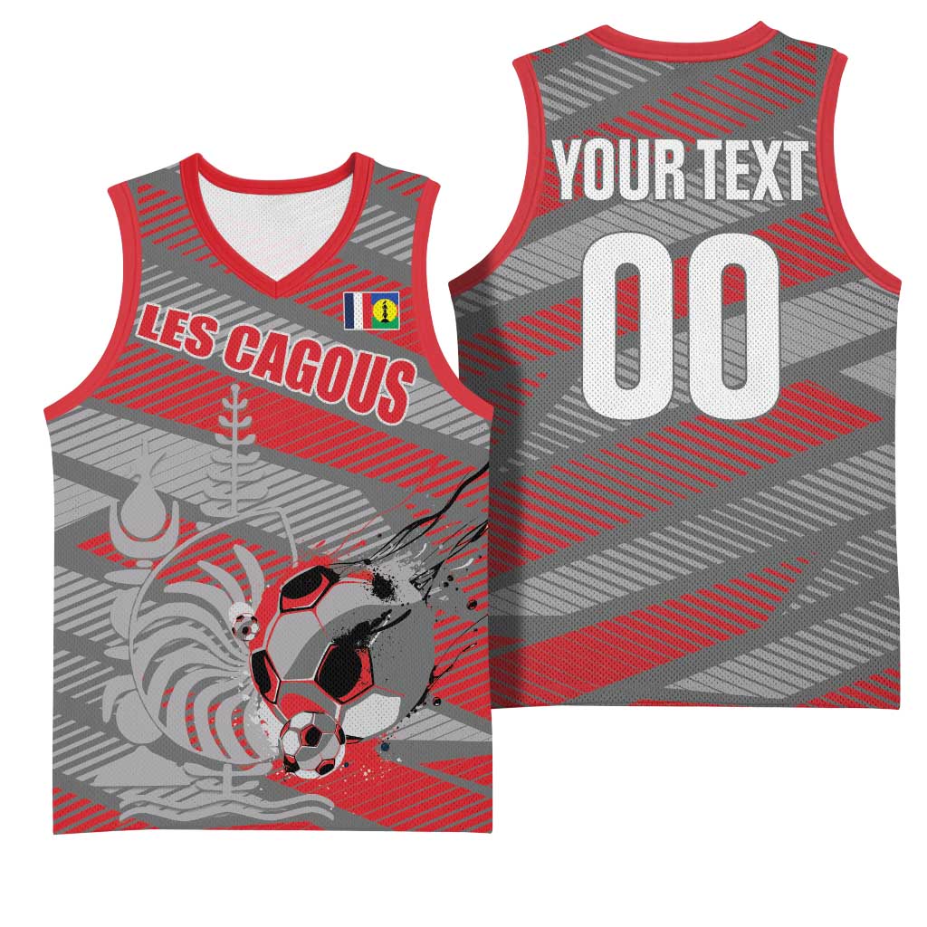Custom Football 2026 New Caledonia Basketball Jersey Kagus Come On