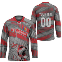 Custom Football 2026 New Caledonia Hockey Jersey Kagus Come On
