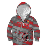 Custom Football 2026 New Caledonia Kid Hoodie Kagus Come On