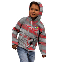 Custom Football 2026 New Caledonia Kid Hoodie Kagus Come On
