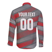 Custom Football 2026 New Caledonia Long Sleeve Button Shirt Kagus Come On