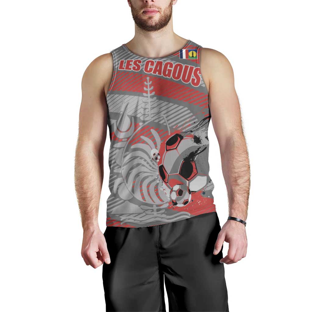 Custom Football 2026 New Caledonia Men Tank Top Kagus Come On LT01 - Polynesian Pride