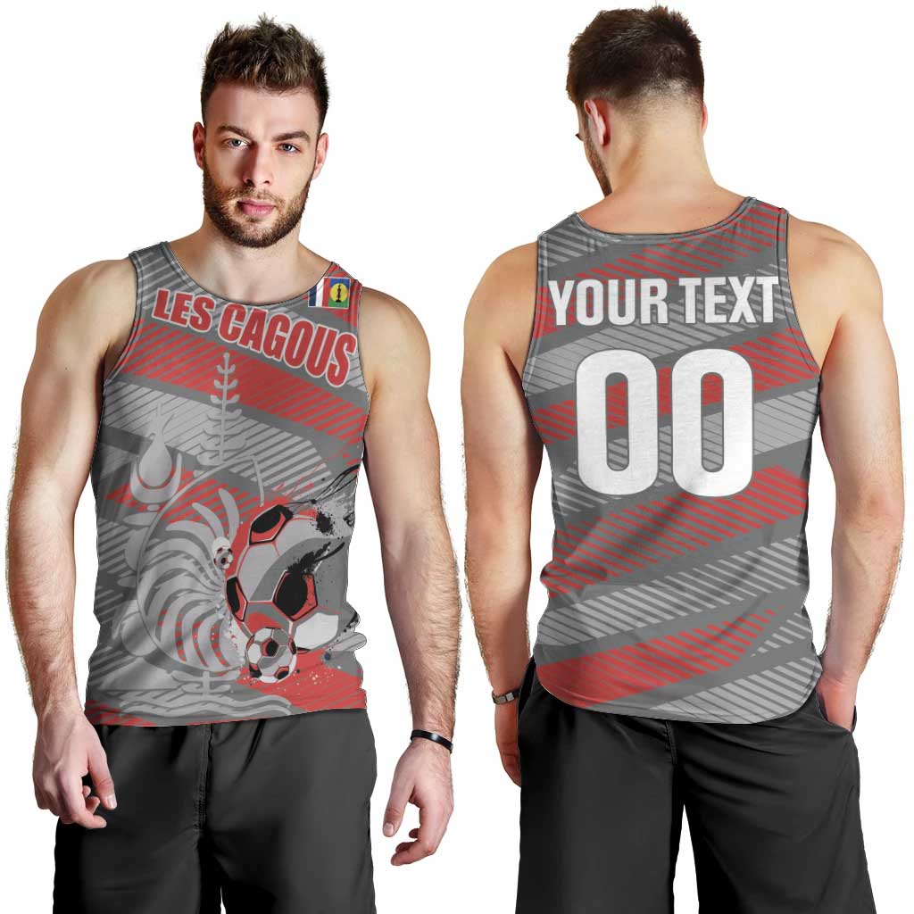 Custom Football 2026 New Caledonia Men Tank Top Kagus Come On LT01 - Polynesian Pride