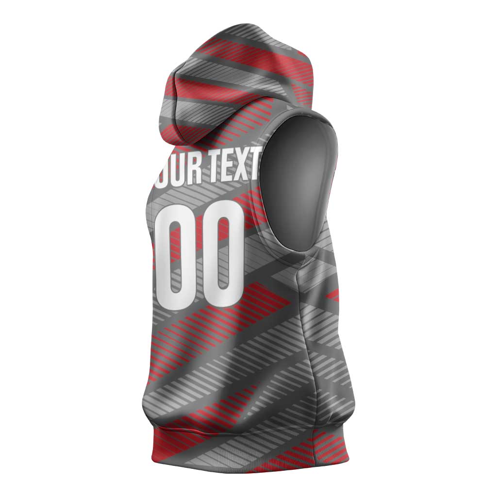 Custom Football 2026 New Caledonia Sleeveless Hoodie Kagus Come On