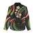 Hawaii Map Kanaka Maoli Women Casual Shirt Fantastic Frangipani Reggae