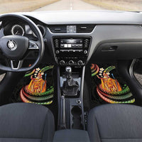 Hawaii King Kamehameha Car Mats Fantastic Plumeria Reggae