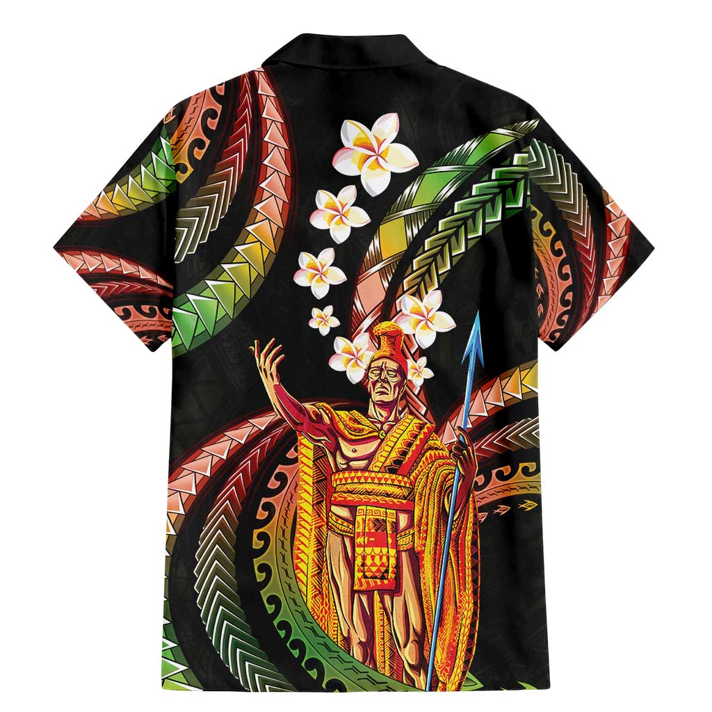 Hawaii King Kamehameha Family Matching Mermaid Dress and Hawaiian Shirt Fantastic Plumeria Reggae