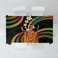 Hawaii King Kamehameha Tablecloth Fantastic Plumeria Reggae